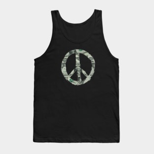 Real peace is MONEY Tank Top